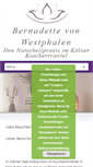 Mobile Screenshot of heilpraktiker-westphalen-koeln.de